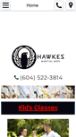 Mobile Screenshot of hawkesmartialarts.com
